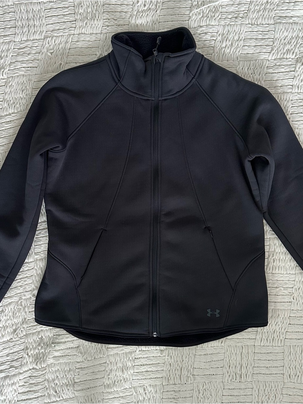 Under Armour Black Full-Zip Performance Jacket, XL